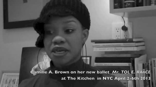 Camille Brown ( Dance Up Close Preview)